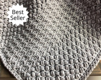 Crochet Blanket Pattern - Baby Blanket Pattern - Beginner Blanket Crochet Pattern - Afghan Crochet Pattern PDF 349