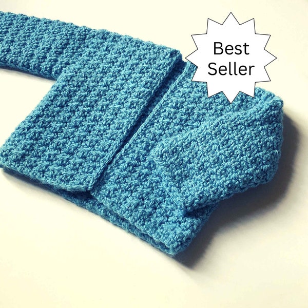 Baby Sweater Pattern - Cardigan Crochet Pattern for Baby - Harmony Baby Cardigan Pattern PDF 326
