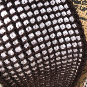 Tunisian Scarf Crochet Pattern - Reflections Scarf Pattern - Tunisian Crochet Pattern PDF