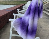 Easy Chenille Blanket - Beginner Blanket Pattern - Candy Shoppe Dreams Crochet Blanket