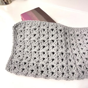 Washcloth Crochet Pattern - Advanced Beginner Crochet Pattern - Crochet Washcloth Pattern - Dishcloth Crochet Pattern