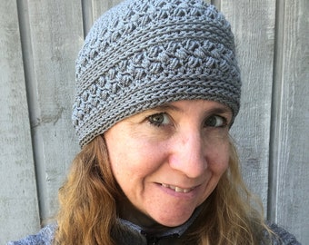 Chemo Hat Crochet Pattern - Stepping Stones Hat - Crochet Chemo Hat Pattern