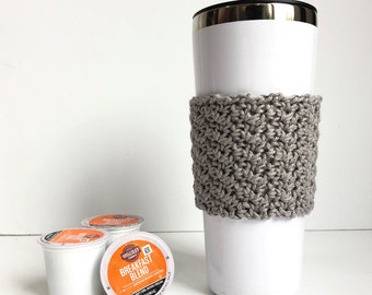 Travel Mug Cozy Crochet Pattern - Coffee Cozy - Cup Cozy - Serenity PDF