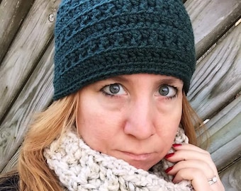 Crochet Hat Pattern - Textured Hat Crochet Pattern PDF