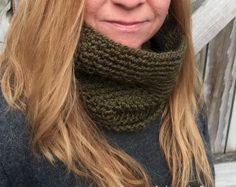 Cowl Crochet Pattern Pine Grove Cowl PDF