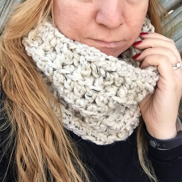 Crochet Cowl Pattern Aspen Woods Cowl PDF