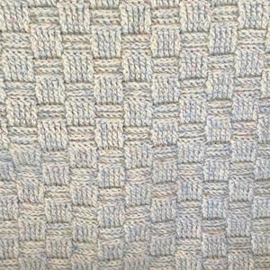 Preemie Thick Basketweave Afghan Crochet Pattern PDF