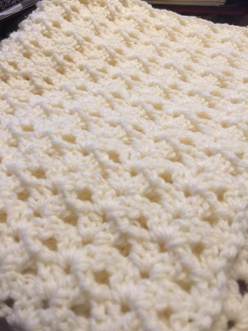 Heirloom Baby Blanket Crochet Pattern image 5