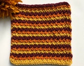 Tunisian Crochet Blanket Square Pattern (PDF Download)