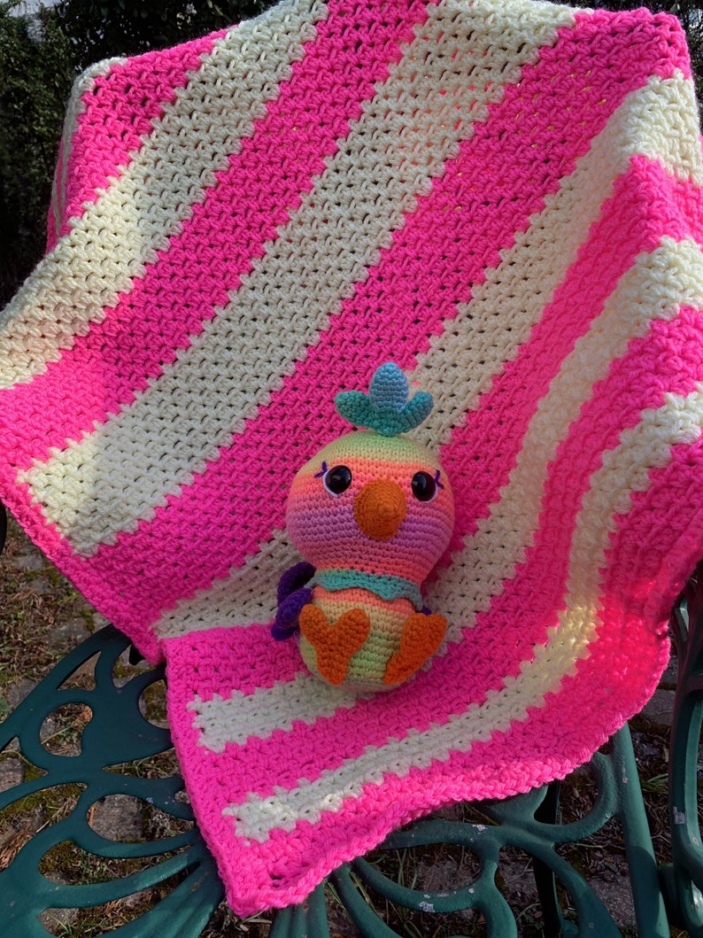 Crochet Blanket Pattern Afghan Crochet Pattern Beginner Crochet Pattern Beach Getaway Collection Beachcomber Blanket PDF 342 image 7