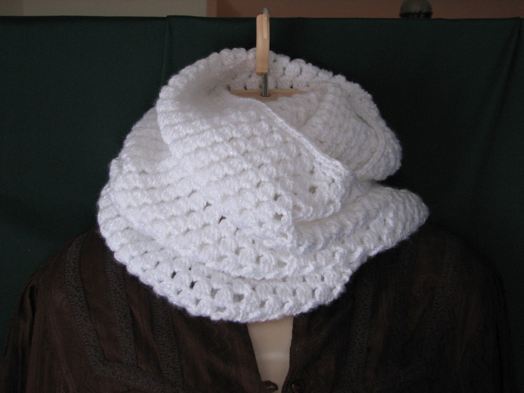 Elegant Infinity Cowl Crochet Pattern - Ladies PDF - Etsy