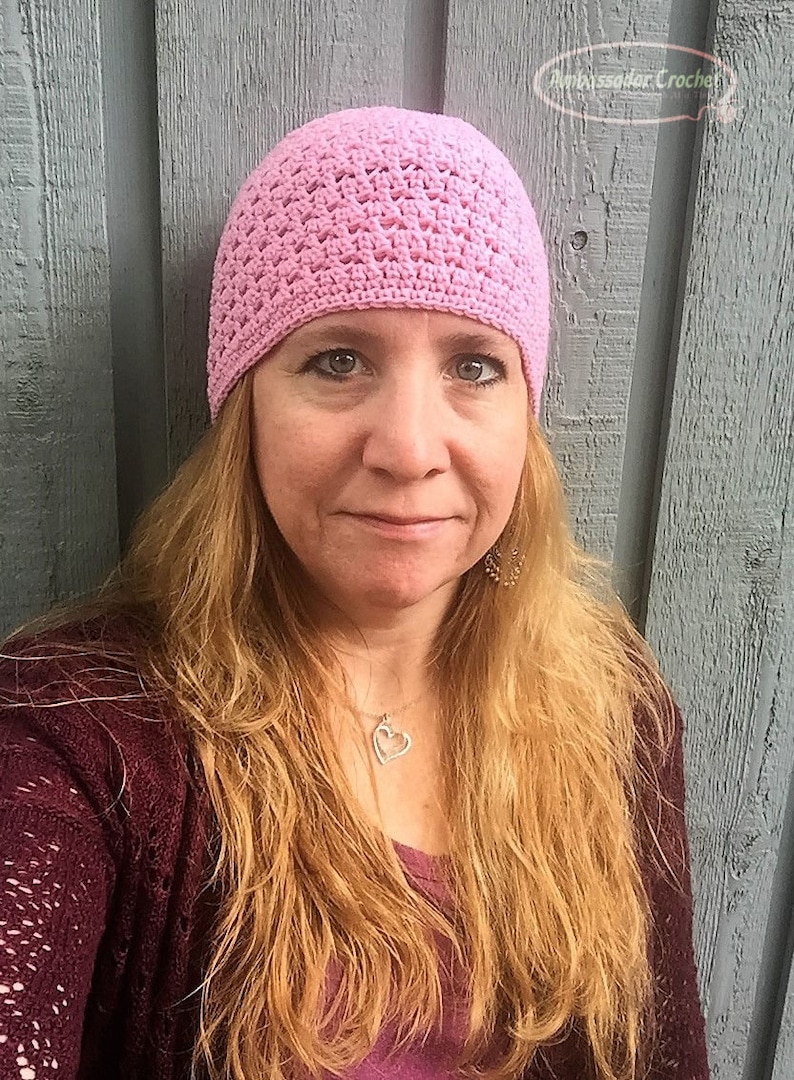 Chemo Hat Crochet Pattern Hope Lives Crochet Pattern PDF 277 imagen 4