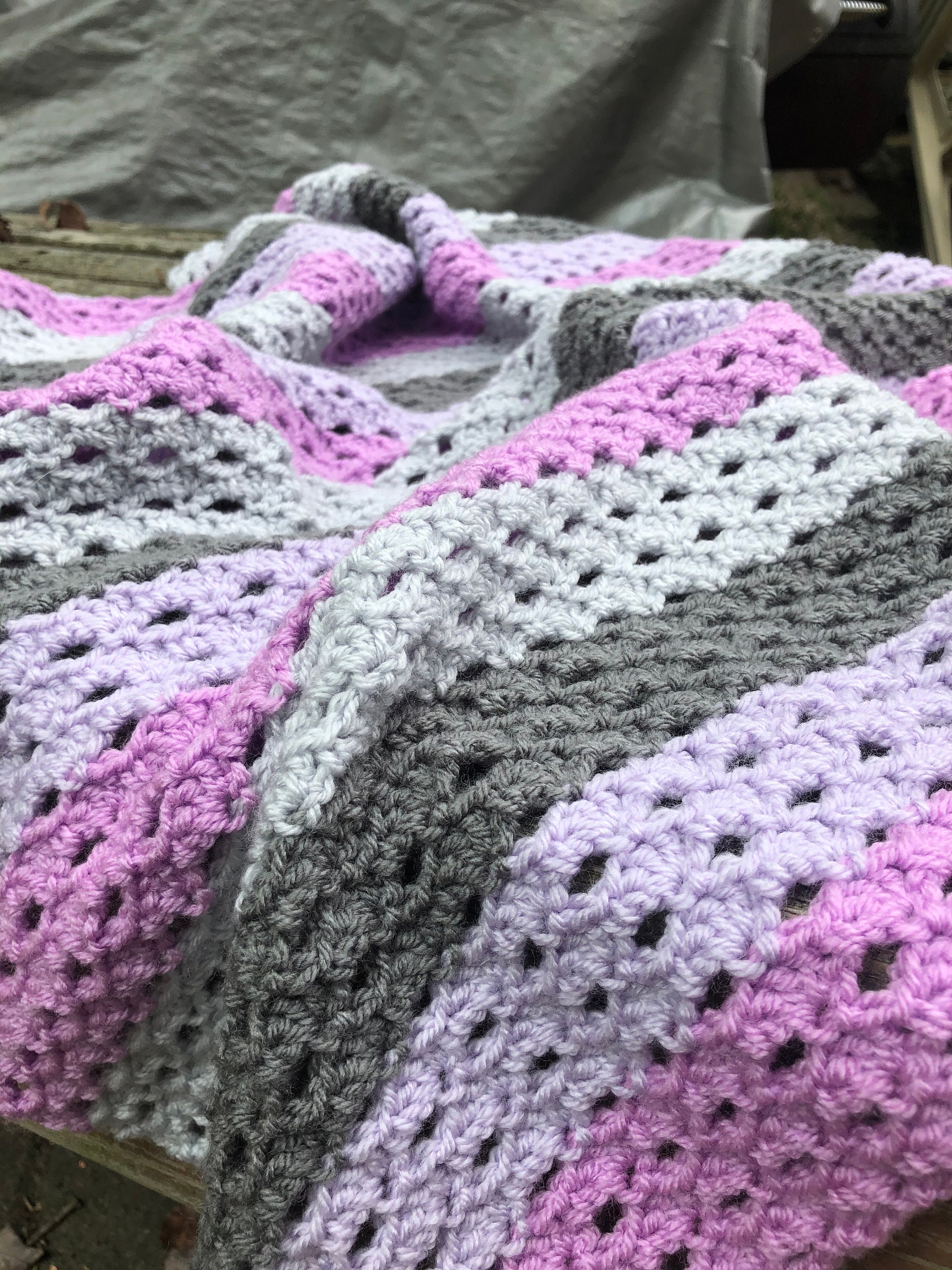 Neopolitan Pattern Neapolitan Dreams Crochet Baby Blanket Pattern - Beginner Friendly (PDF ...