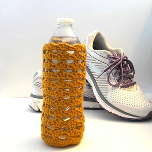 Water Bottle Holder Crochet Pattern - Bottle Cozy Pattern PDF