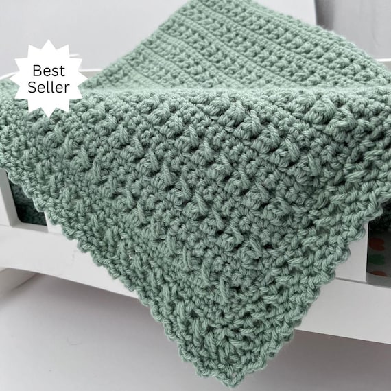Easy Throw Crochet Pattern - Crochet Throw Pattern - Beginner Crochet Blanket Pattern
