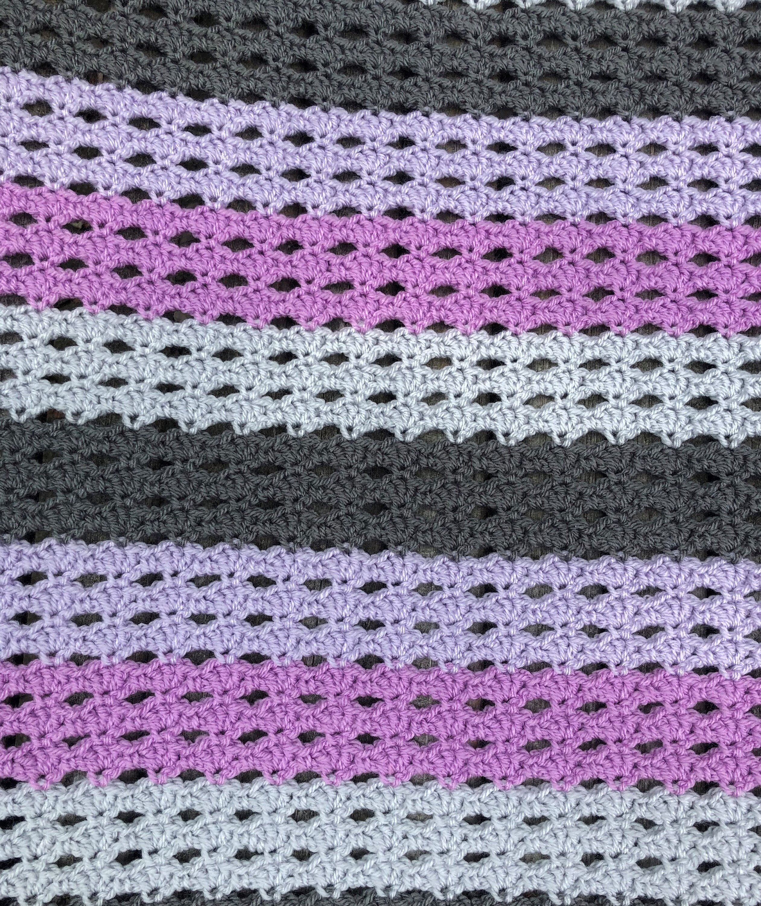 Neopolitan Pattern Neapolitan Dreams Crochet Baby Blanket Pattern - Beginner Friendly (PDF ...