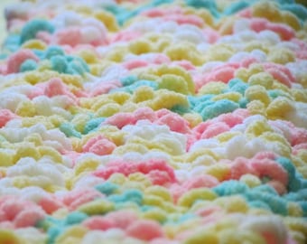 Candy Shoppe Dreams Baby Blanket Crochet Pattern PDF