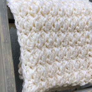 Easy Throw Crochet Pattern Super Soft Throw Heavy Throw Blanket Pattern PDF image 5