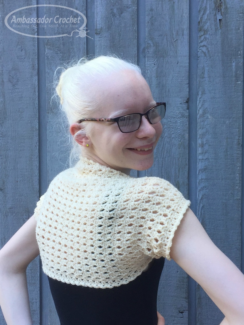 Shrug Crochet Pattern Summer's Kiss Demi Shrug PDF image 3