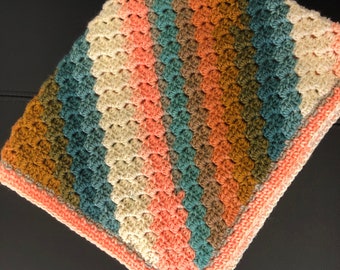 Baby Blanket Crochet Pattern - Easy c2c Baby Blanket Pattern - Preemie Afghan Crochet Pattern - Coronado Blanket