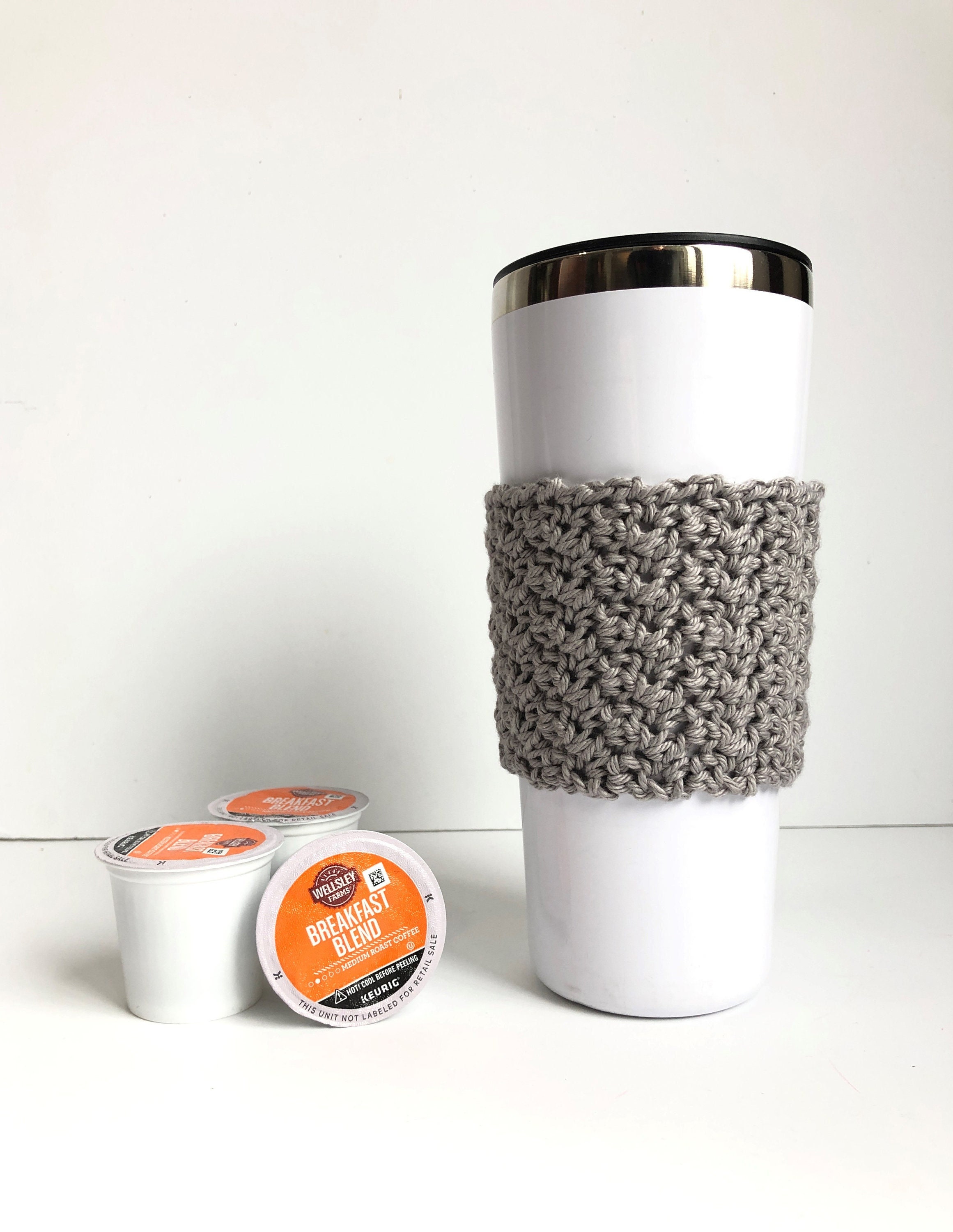 Travel Mug Cozy Crochet