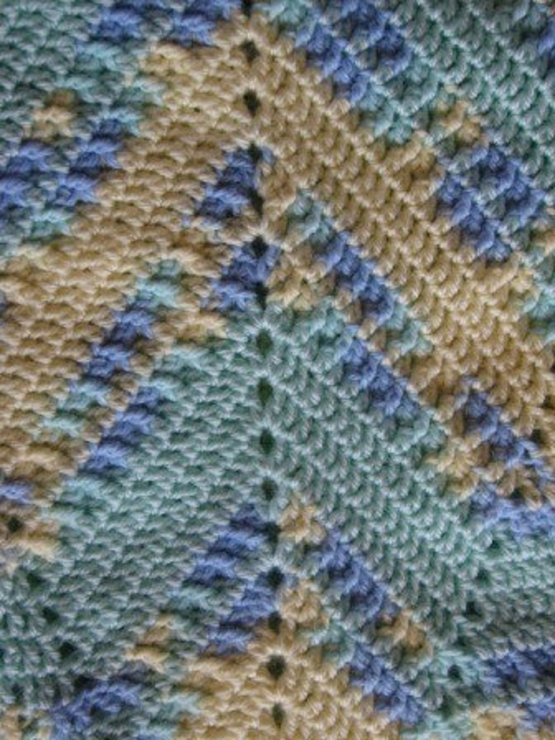 Textured Star Baby Afghan Crochet Pattern PDF Etsy