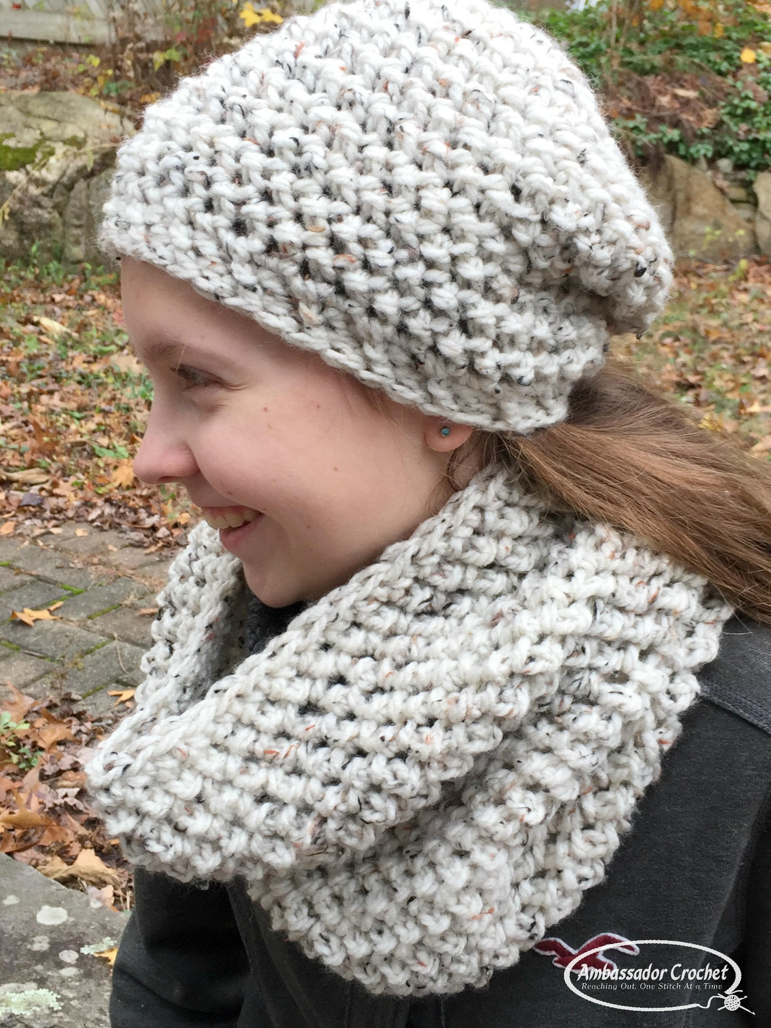 38 Matching Crochet Pattern Sets for Your Next Project 19 Crochet Hat Cowl Patterns Rocky Mountain Hat & Cowl Set