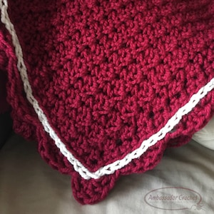 Super Warm Throw - Easy Blanket Crochet Pattern - Lapghan of Love