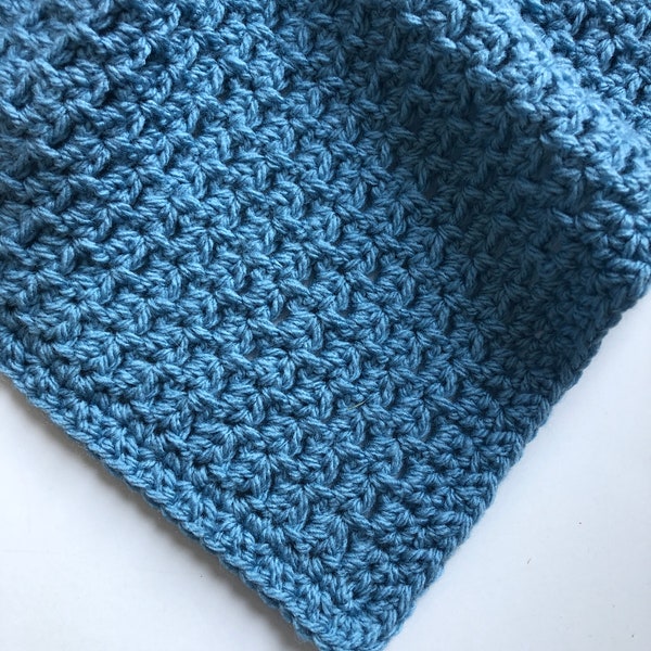 Baby Blanket Crochet Pattern - Easy Baby Blanket Pattern - Preemie Afghan Crochet Pattern