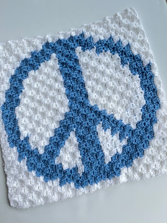 Peace sign blanket hotsell