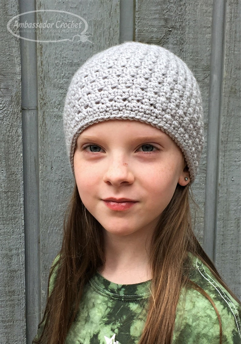 Chemo Hat Crochet Pattern Hope Lives Crochet Pattern PDF 277 imagen 3