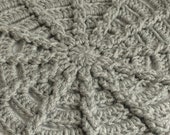 Arianrhod Afghan Square Crochet Pattern: Textured Blanket (PDF)