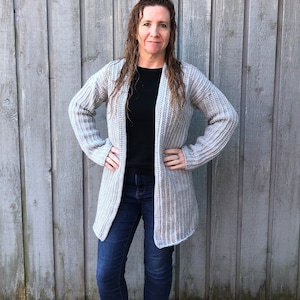 Cardigan Crochet Pattern - Crochet Sweater Pattern - River Rock Cardigan