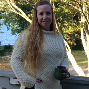 Tunisian Crochet Pattern - Tunisian Pattern - Tunisian Sweater - Warm Tunisian - Crochet Pattern - includes 9 sizes