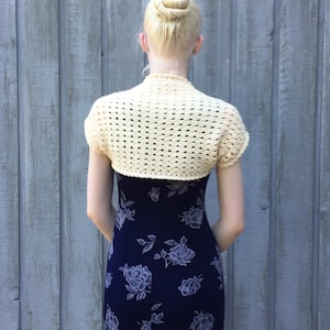 Shrug Crochet Pattern Summer&#39;s Kiss Demi Shrug PDF