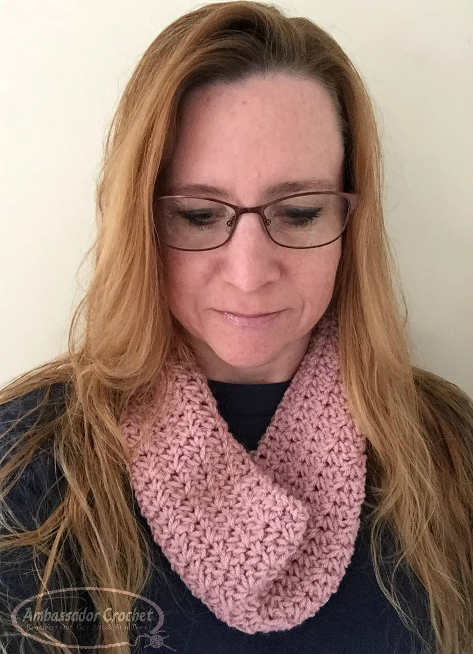 Infinity Crochet Pattern Blushing Petals Cowl & Scarf PDF - Etsy