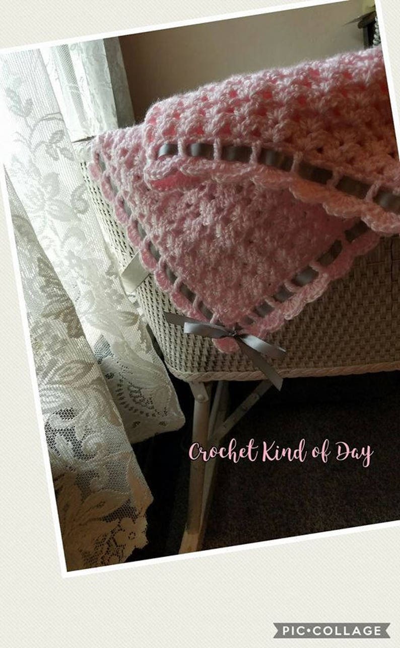 Heirloom Baby Blanket Crochet Pattern image 4