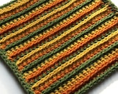 Labyrinth Blanket Square Crochet Pattern: Fall Harvest Afghan (PDF Pattern)