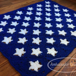 American Flag Blanket Crochet Pattern pdf 235 image 2