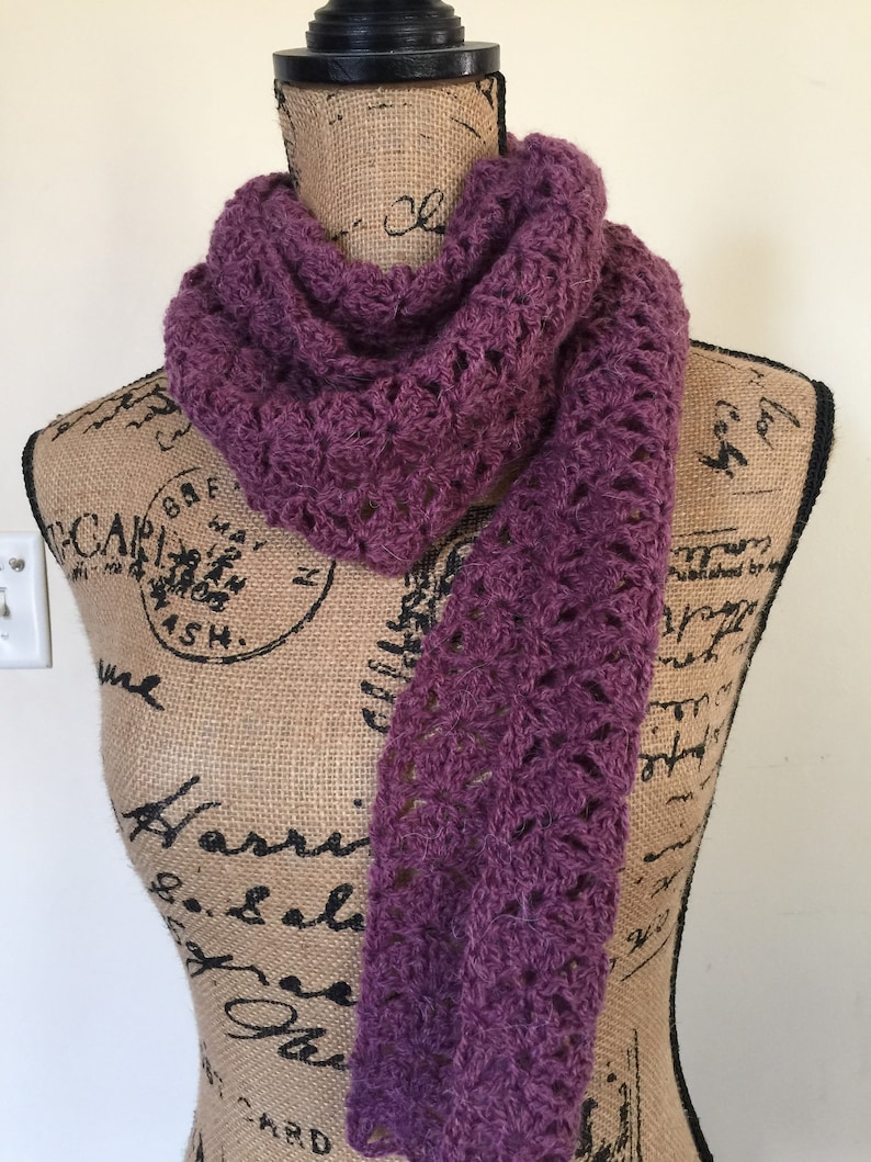 Crochet Pattern Scarf Pemberley Collection PDF 271