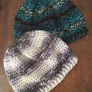 Crochet Messy Bun Hat Pattern Beginners PDF 247