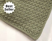 Crochet Blanket Pattern - Afghan Crochet Pattern - Beginner Blanket Crochet Pattern - Serenity Blanket PDF 327