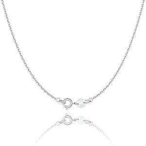 Collana in argento sterling 925, catena resistente, ipoallergenica, gioiello per donna, regalo per uomo.