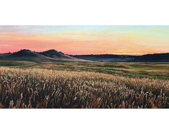 Colorado Mesa Sunrise Landscape • Limited Edition Giclée on Canvas (150) • "I Choose Hope"
