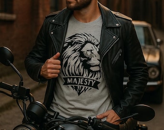 Majesty Lion Graphic T-Shirt: Bold King of the Jungle Tee
