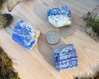 Lapis Lazuli rough (small, random pull, listing is for one piece)