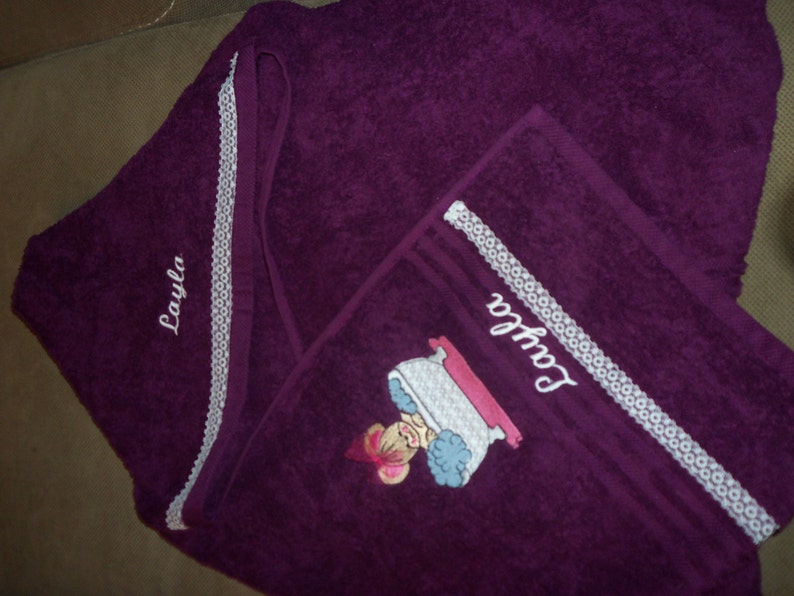 Hooded Bath Towel Etsy