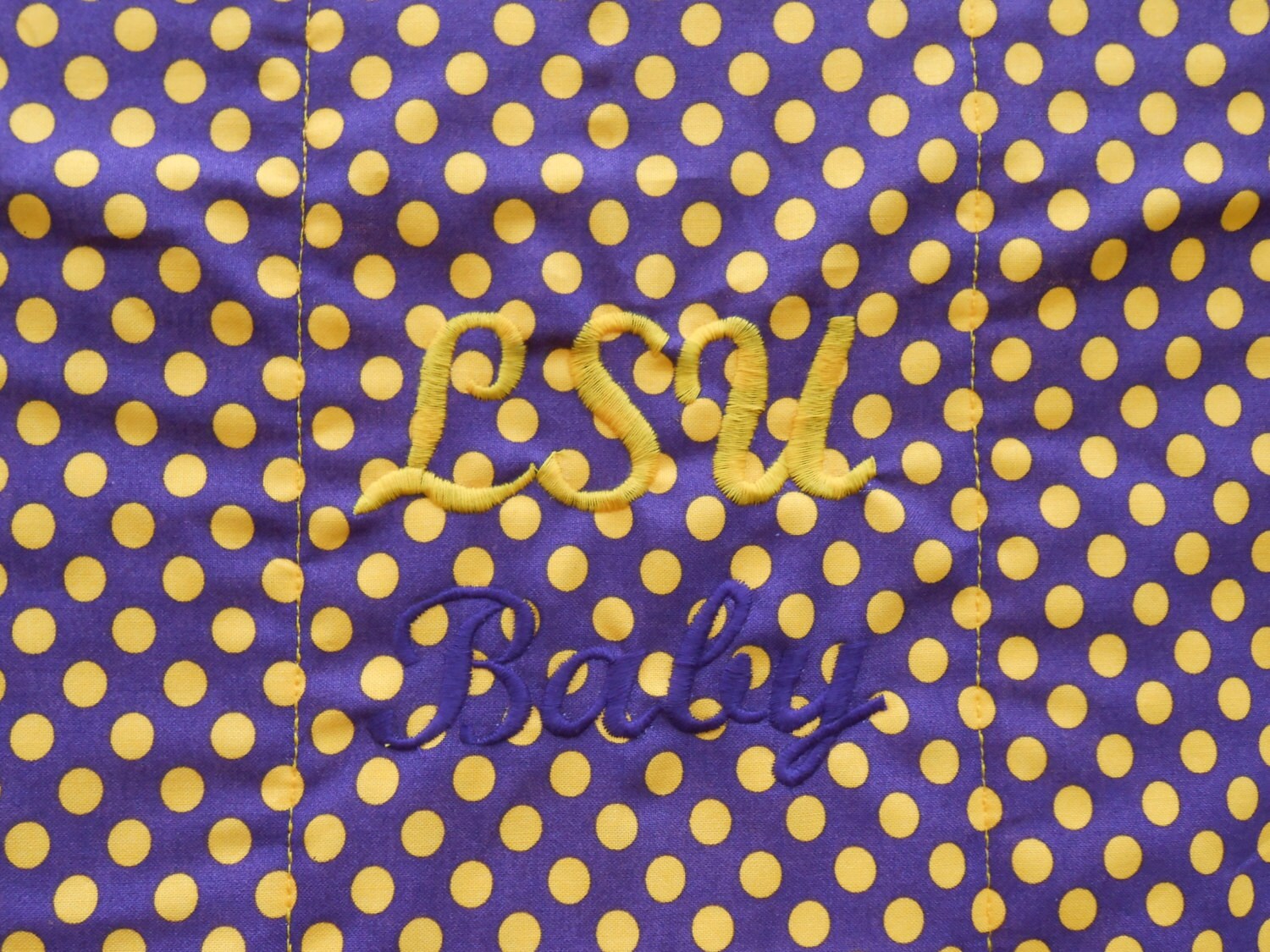 Lsu baby blanket sales