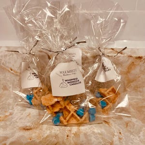 Blaubeer-Waffel Wachs Melts - Beige Soja Wachs Melts | Süße Bäckerei Duft | Handgemachter Raumduft