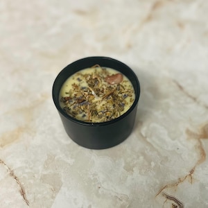 Happiness Candle – Manifestation Candle for Joy | Crystal-Infused | Spiritual Gift for Positivity